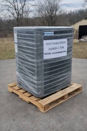 Daikin Glzs4ba6010aa 2024 5 Ton Ac Condenser 14 Seer R-32 208/230v Hvac