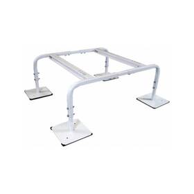 Diversitech Qsss100-12 Stand 14 Inch Height Steel Vrf U Bar 58 Length White