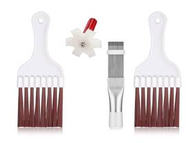 Hovico 747301564946 4 Pieces Air Conditioner Condenser Fin Comb Stainless Steel Refrigerator