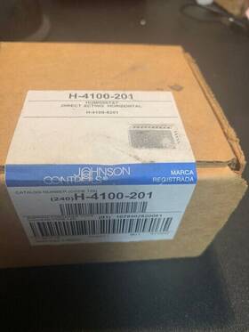 H-4100-201 Johnson Controls Humidostat Direct Acting Horizontal Sealed New Box
