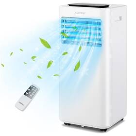 Pemberly Row Pr-4753-2825663 6000btu 10000 Btu Ashrae Portable Air Conditioner 3-in-1 Ac Unit