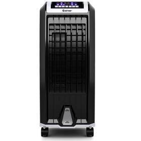 Pemberly Row Pr-4753-2833484 Evaporative Portable Cooler Fan Anion Humidify White