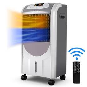 Pemberly Row Pr-4753-2841275 Portable Air Cooler Fan And Heater Humidifier With Washable Filter White