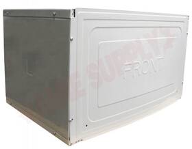Perfect Aire Paws2 Air Conditioner Sleeve 24 Inch Galvanized Steel White