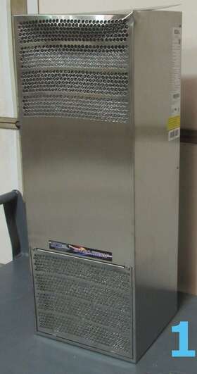 Sce-ac2550b460vss Saginaw Control And Engineering New Sce Enviro-therm Air Conditioner Stainless Steel 2550 Btu/hr Nema Ul