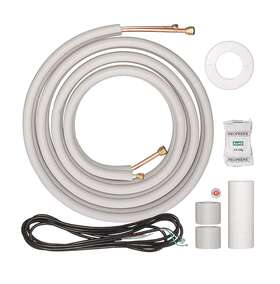 Senville 195925733208 50ft Line Set Extension For Ductless Air Conditioners 1/4ftft And 3/8ftft