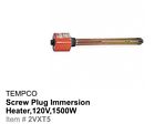 Tsp02081 Tempco Screw Plug Immersion Heater