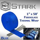 Tw150bluupd Thermal Wrap Heat Shields Wide Long Fiberglass Exhaust Manifold