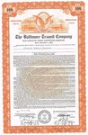 Usa Baltimore Transit Company Stock Certificate. Fixed Price $24.99.
