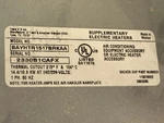 Trane American Standard Electric Heat Strip Package BAYHTR1517BRKAA/ 14KW/10KW. Fixed Price $95.00.