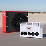 12V Split Ac Unit, 11000 Btu Rapid Cooling For Semi Truck, Motorhome, Bus. Fixed Price $349.99.