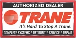 Trane Hvac Air Conditioning Heating Dealer Contractor Sign Aluminum Size Options. Fixed Price $76.48.