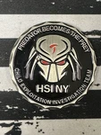 New York Hsi Ice Child Exploitation Group Predator Challenge Coin. Fixed Price $65.00.