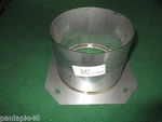 New Aerco Boiler 6 Inch Stainless Steel Exhaust Flange 49050. Fixed Price $190.23.