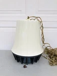 Vintage Emerson Mcm Swag Lamp With Heater Fan Space Mid Century Modern. Fixed Price $145.00.