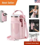 Magnetic Gym Bag For Women - Water Bottle Holder Carrier Workout Ac.... Fixed Price $60.29.