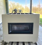 Empire RH-65BNAT 65,000 Btu Visual Flame Vented Room Console Heater. Fixed Price $1200.00.