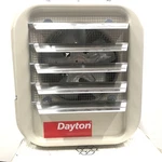 Dayton 804T11 Fan Forced Electric Unit Heater, Wall & Ceiling, Phase, 277VAC,. Fixed Price $525.00.