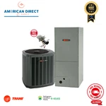 Ton Trane Ac Split System 15.2 SEER2 R454B Central. Fixed Price $5913.99.