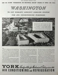 1937 York Ac & Refrigeration Cooling Washington Capitol Bldg Vintage Print Ad. Fixed Price $17.54.