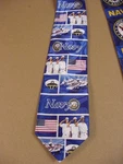 Navy Logo Seaman Flag Necktie New Sailor Carrier United States. Fixed Price $14.99.