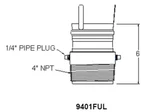 Heat Fab 9401FUL Saf-t Vent Ez Seal 4" Fulton Pulse Adapter. Fixed Price $36.00.