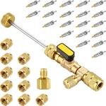 Wadeo Valve Core Remover Installer Tool With Dual Size Sae 1/4 & 5/16 Port, 20. Fixed Price $29.99.