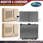 Radiator & Ac Condenser Cooling Kit For Honda Passport Isuzu Rodeo 1998-2001. Fixed Price $203.99.