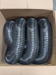 Flexaust Vacuum Duct Hose 25 Ft. In. Tube-pv Clear / Black 3504060000. Fixed Price $147.87.