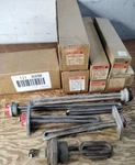 Lot Of 12 Vintage Chromalox Water Heater Elements Mixed Condition. Fixed Price $94.05.