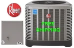 Ton Rheem Endeavor 14.3 SEER2 R-454B Condensing Unit And Evaporator Coil. Fixed Price $2729.00.