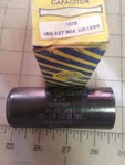 Mars General Electric Start Capacitor 110-125 V 189-117 Mfd / 35F973BA1. Fixed Price $10.00.