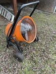 Dayton 1RKT9A Industrial Portable Electric Heater, 15000W, Orange. Fixed Price $500.00.