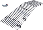 Premium Stainless Steel Chrome 8X6 Horizontal Billet Front Grille Insert. Fixed Price $118.43.