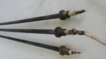 Lot Of X Watlow 480V 3PH 3600W Firerod Heater Element Brass Feet Long Used. Fixed Price $145.00.