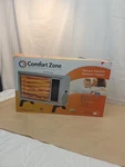 Comfort Zone CZ550 Radiant Electric Wire Element Box Heater - White 16.5X9.5. Fixed Price $49.99.