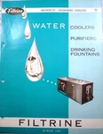 Vtg Filtrine Catalog Water Coolers Drinking Fountains Purifiers Retro 1966. Fixed Price $49.95.