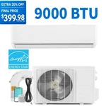 9000 Btu Ac Ductless Mini Split Air Conditioner W/heat Pump & Remote,app 24 Seer. Fixed Price $499.98.