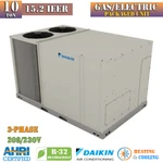 Daikin 10 Ton 15.2 Ieer Gas/electric Package Unit System R32 Commercial 230V. Fixed Price $11995.00.