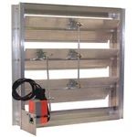 Dayton 5NKK3 Hat Channel Motorized DAMPER,100-240V. Fixed Price $385.08.