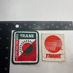 Vintage Lot Of 2 Trane Patches Hvac Air Conditioning Heating Cooling 00XT. Fixed Price $8.95.