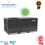 Ton Goodman Package Unit System Air Conditioner 13.4 SEER2 Horizontal R32. Fixed Price $3020.00.