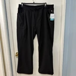 Scrubs Cherokee Low Rise Drawstring Pant 1123A Baps Black Women Size 2XL Nwt. Fixed Price $29.99.