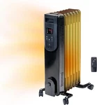 Oil Filled Radiator Heater, 1500W Electric Portable Space Heaters For Indoor. Fixed Price $98.99.