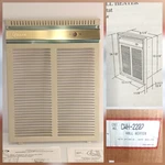 New Wall Heater Recessed Commercial Grade Qmark Marley CWH2207 277V 1500W/2000W. Fixed Price $390.00.