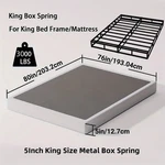 Metal Box Spring Height 5 Steel Mattress Bed Foundation Folding King Size. Fixed Price $111.00.
