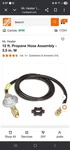 Mr Heater Portable Buddy Propane Hose Assembly, 12 Ft Heatstar F273702. Fixed Price $24.99.