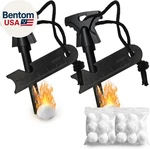 2PCS Magnesium Fire Starter With Striker, High Temp Rod, Ferro. Fixed Price $15.68.