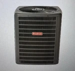 Goodman Air Conditioning Condensing Unit. 15.2 SEER2, 1.5 Ton. Fixed Price $1500.00.