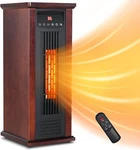 1500W Electric Infrared Space Heater, Quartz With Tip-over & Overheat Pro. Fixed Price $79.99.